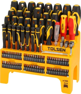 Produktbild von Tolsen Schraubendreher-Set 100-teilig