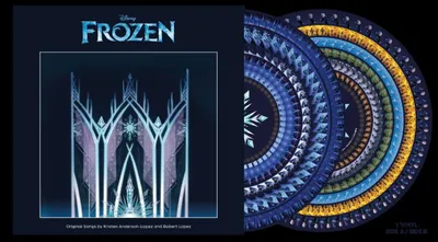 Immagine prodotto di Varie: Frozen: Le Canzoni (Edizione del 10° anniversario) (Vinile Zoetrope) (Disco con copertina illustrata)