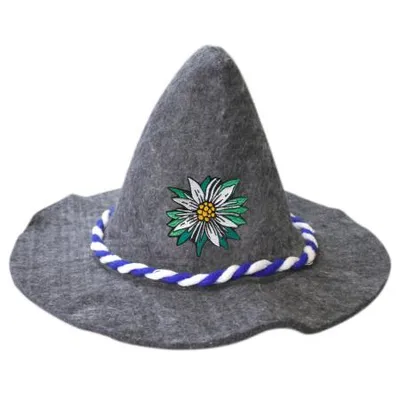 Produktbild von Gaudi-Hut Sepplhut mit Einstickung - Edelweiss - 51509