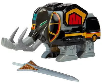 Image de Figurines Power Rangers Deluxe Dinozords, assortiment de couleurs : rouge et noir. Pour enfants, couleurs : rouge et noir. Taille unique