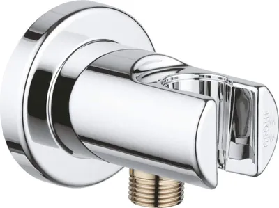 Immagine prodotto di Grohe Wandanschlußbogen Relexa plus 1/2 , mit Wandbrausehalter verchromt