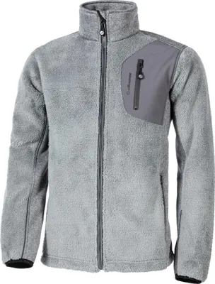 Produktbild von Albatros PILE Strick-/Fleecejacke grau L