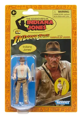 Obrázok produktu pre Indiana Jones Retro Collection Akčná figúrka Indiana Jones (Chrám skazy) 10 cm