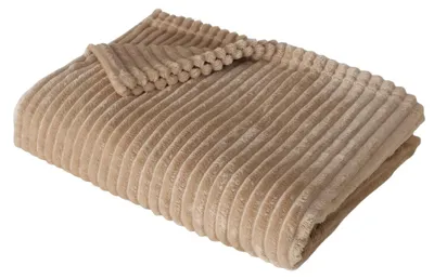 Productafbeelding van Boltze woondeken, beige, 180x130 cm