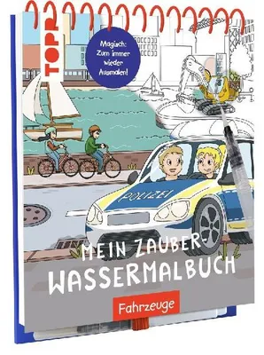 Produktbild von Mein Zauber-Wassermalbuch Fahrzeuge