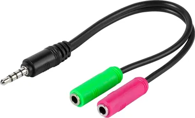 Produktbild von Kopfhörer / Headset Adapter 3,5 mm, 0,1m (45499)