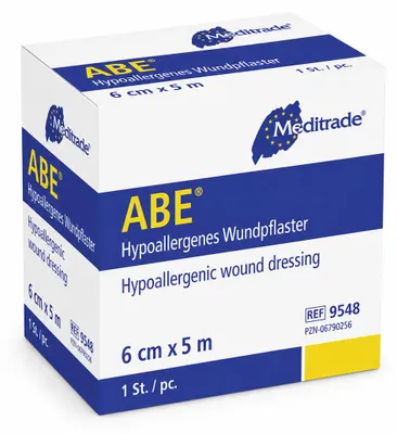 Produktbild von Meditrade 1781 Abe-Lastic Dauerelastische mittelzugbinde, Unsteril, 6 cm Breite x 5 m Länge (10-er pack)