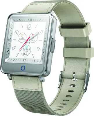 Zdjęcie produktu dla Modny smartwatch - srebrnoszary
