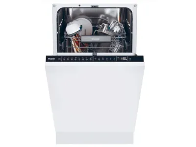 Obrázek produktu pro Haier I-Pro Shine Series 4 XI0C3TB3FB, Plně vestavěné, Úzká (45 cm), Dotyk, 2 košík/košíky, Vrchní, Sklopný