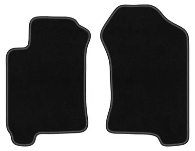 Immagine prodotto di Tappetini anteriori in moquette per Subaru Forester I 1997-2002 (crossover) – 2 pezzi, neri, su misura – Wielganizator BASIC