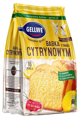 Produktbild von Gellwe Backmischung Babka mit Zitronengeschmack 375 g