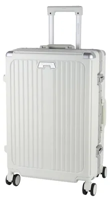 Produktbild von VAN HILL Herolite Hartschalen-Trolley Reisekoffer mit TSA-Schloss & 4 Doppelrollen