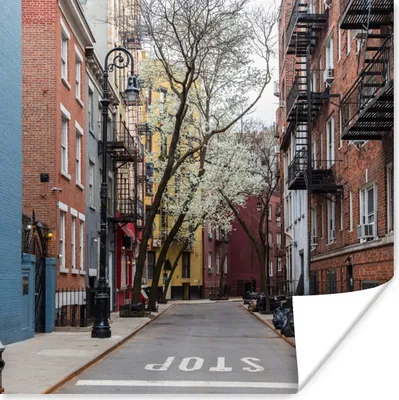 Produktbild von MuchoWow® Poster New York - Amerika - NYC 100x100 cm - Babyzimmer