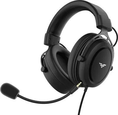 Zdjęcie produktu dla PREYON Storm Fly II Czarny | Słuchawki | Słuchawki nauszne | Gaming | Z mikrofonem