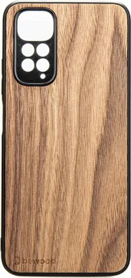 Produktbild von Xiaomi Redmi Note 11 / 11S Holzgehäuse AMERIKANISCHER WALNUSS