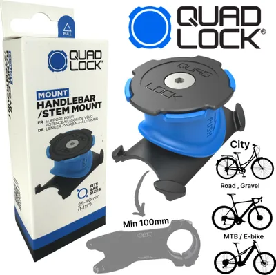 Produktbild von QUAD LOCK Bike Mount Fahrrad Vorbau / Lenker Handy halter