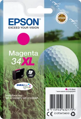 Produktbild von Epson Tintenpatrone magenta DURABrite Ultra Ink 34 XL T 3473