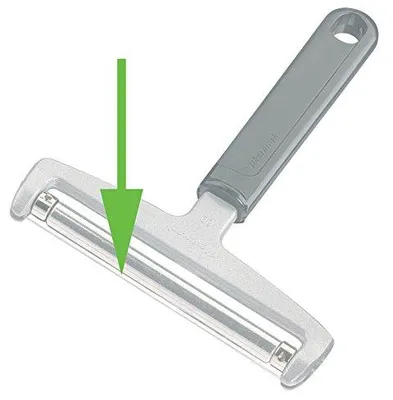 Ersatz-Schneidedrähte für Käseschneider, 2 Stück, Edelstahl