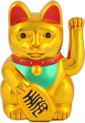 Produktbild von relaxdays Maneki Neko Winkekatze 16 cm