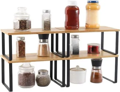 Produktbild von Famanu Küchenregal Organizer Set 4-teilig - erweiterbar und stapelbar
