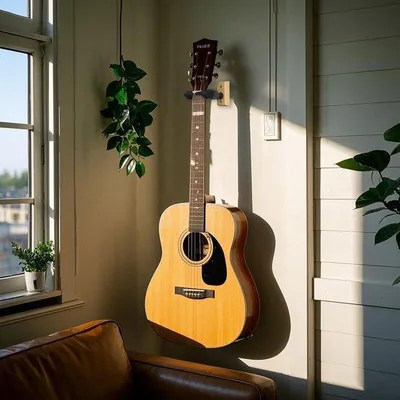 Produktbild von Gitarre-Halter für stilvolle Gitarrenpräsentation