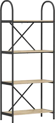 Image de Étagère Chêne Sonoma 60 x 30 x 146 cm Bois d'ingénierie