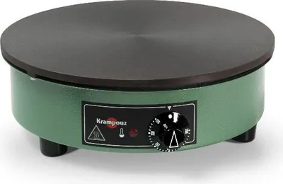 Obrázek produktu pro Krampouz Billig, 1 palačinka/palačinek, Zelená, 35 cm, Nerezová ocel, 2500 W, 220-240 V