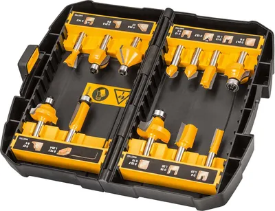 Image de DEWALT Fraeser-Set 12-tlg