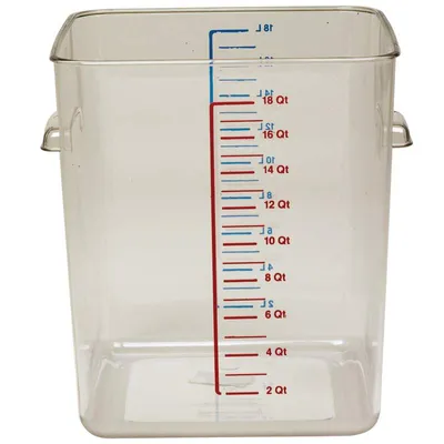 Produktbild von Rubbermaid Lebensmittelbehälter Polycarbonat 18 l