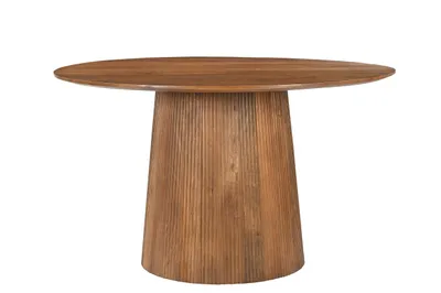 Produktbild von SIT Möbel Tisch Ø 130 cm | runde Tischplatte | Mango massiv natur | B 130 x T 130 x H 76 cm | 14835-01 | Serie AMBRA