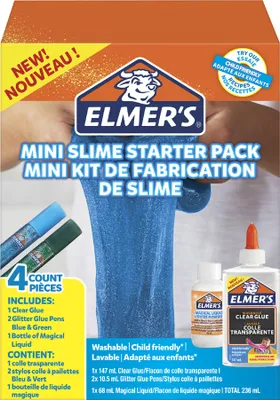 Produktbild von ELMER'S Slime Set "Mini Slime Starter Pack" 4-teilig