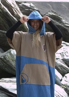 Productafbeelding van Wave Hawaii Travel Poncho Lighd, blue, S-M WH4066