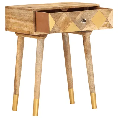 Zdjęcie produktu dla vidaXL Szafka nocna 43x30x58 cm z litego drewna mango