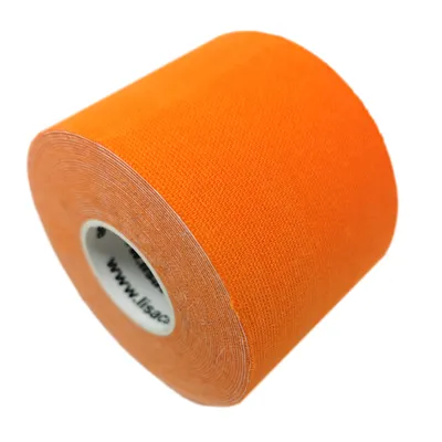 Produktbild von LisaCare Kinesiologie Tape - Orange - 5cm x 5m
