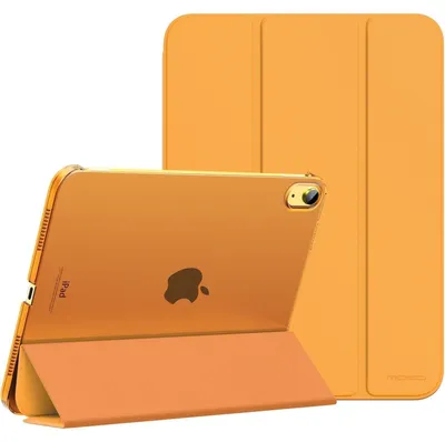 Image de Étui de protection pour iPad 11e génération (2021) et 10e génération (2022), transparent, couleur papaye