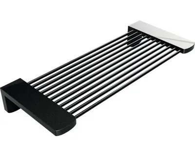 Obrázok produktu pre Polička do kúpeľne Bemeta DARK čierna matná 146102270