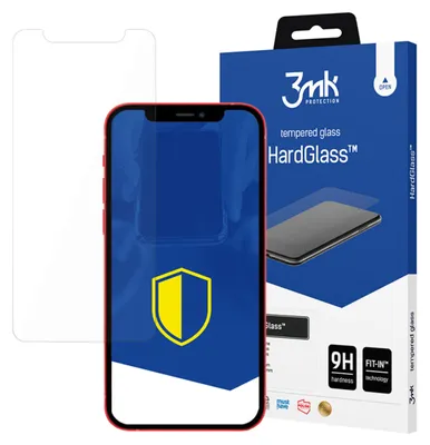 Zdjęcie produktu dla 3MK HardGlass, Apple, iPhone 12/12 Pro, Odporny na zadrapania, 1 szt.