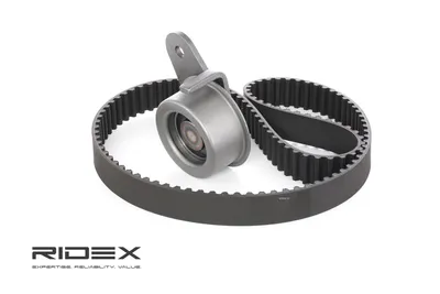 Produktbild von RIDEX 307T0128 Zahnriemensatz für HYUNDAI GETZ (TB) 110-Zähne