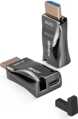 Image de LINDY 300m HDMI 4K60 Fiber Optic Dongle extender