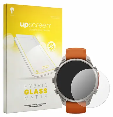 Produktbild von upscreen Entspiegelungs Schutzglas für Garmin Fenix 9 Pro (47 mm) Schutzfolie Panzer Folie Glas Display Schutz matt
