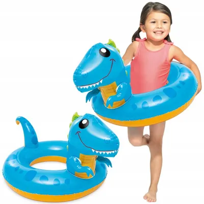 Produktbild von INTEX Schwimmring Dino 81 cm x 58 cm für Kinder
