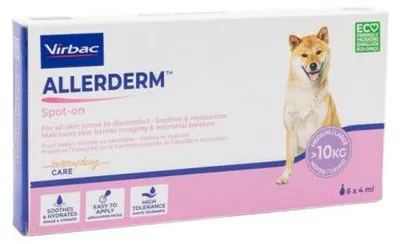 Produktbild von Allerderm Schutzpipetten für mittelgroße und große Hunde - Virbac