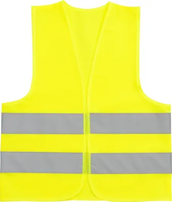 Produktbild von Warnweste gelb Sicherheitsweste EN 20471, Gr. L