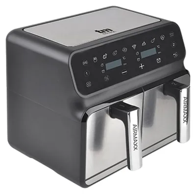 Heißluftfritteuse 8 l (2×4 l), Doppelkammer, Touch, 1700 W