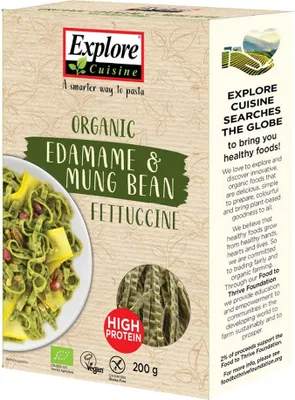 Obrázok produktu pre Fettuccine - Edamame a fazuľa mungo 200g