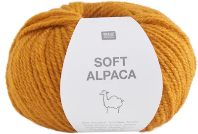 Produktbild von Rico Design Soft Alpaca Wolle 125m 50g