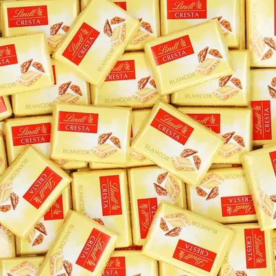 Produktbild von Lindt Naps Cresta Weiße Schokolade 3kg