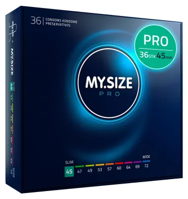 Zdjęcie produktu dla Prezerwatywy MY.SIZE Pro 45 mm - 36 sztuk