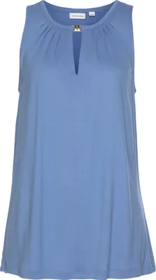 Produktbild von LASCANA Tanktop blau Größe 32/34
