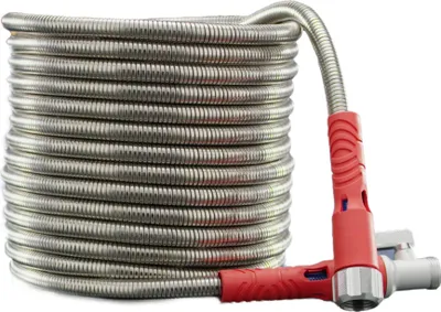 Produktbild von Hammersmith GrowSteel Edelstahl-Gartenschlauch - flexibel & langlebig 30m
